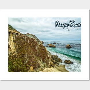 Pacific Coast Highway View Posters and Art